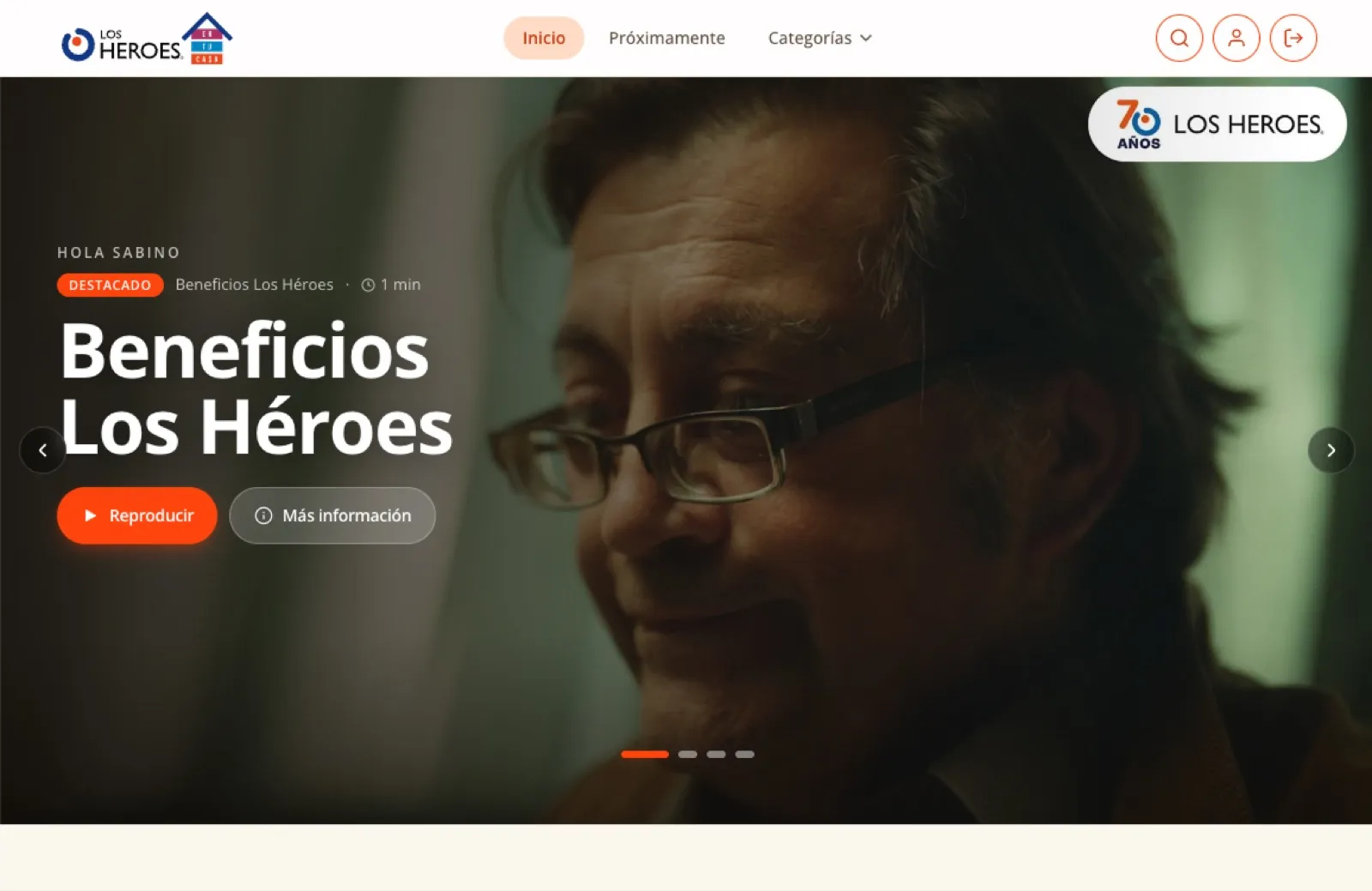 Portal Los Héroes en tu Casa