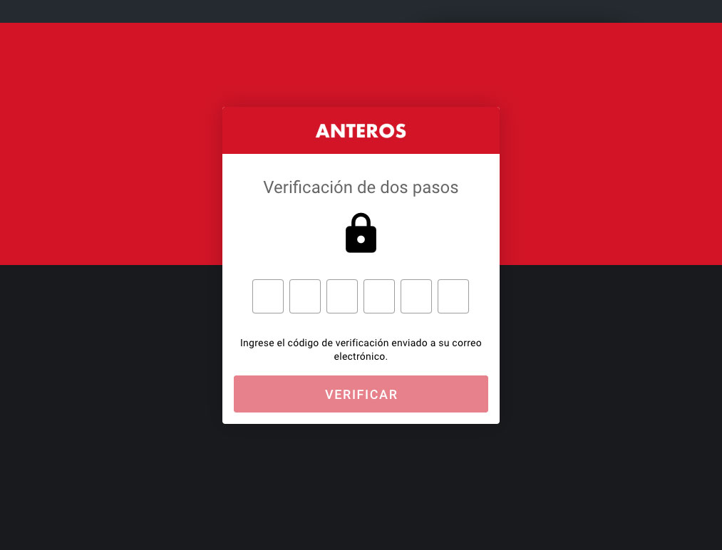 Anteros Client Portal